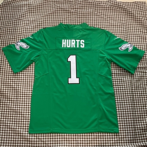 Nike NFL Eagles #1 Jalen Hurts Men's Jersey - Picture 4 of 6
